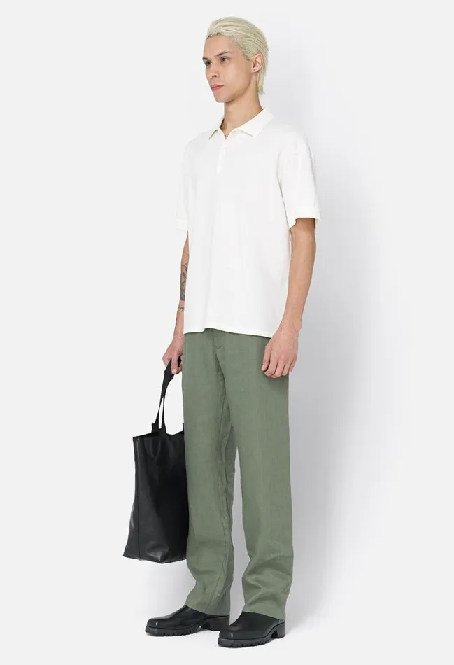 John Elliott Pants Linen Easy Trouser Sage 8211 Men John Elliott Pants Linen Easy Trouser Sage 8211 Men