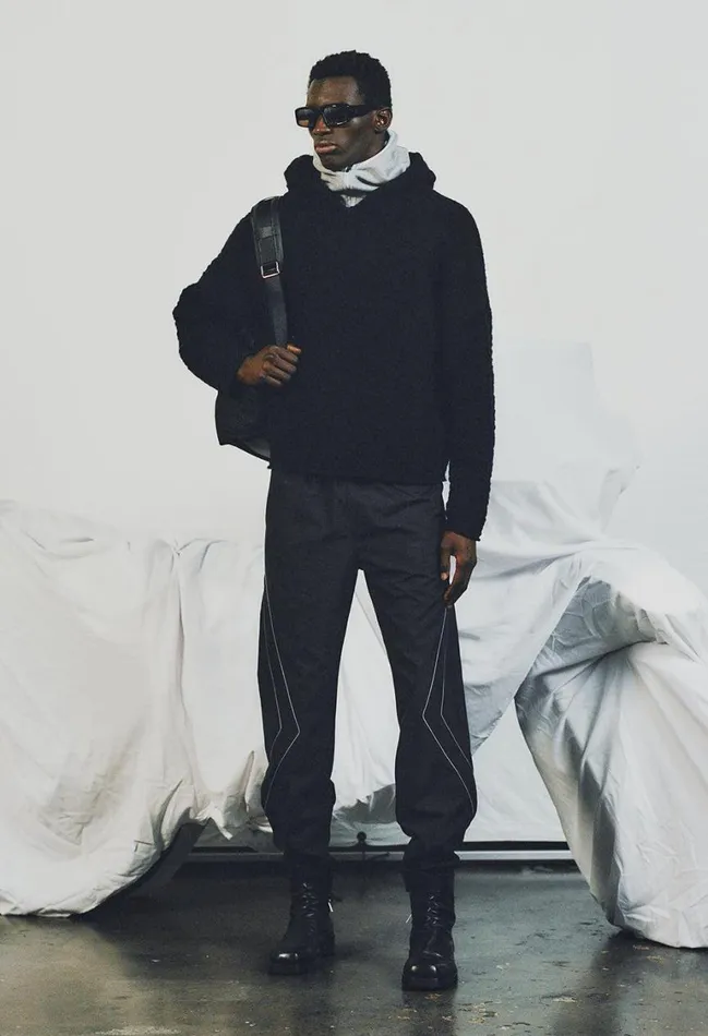 John Elliott Pants Paneled Nylon Pant Black 8211 Men John Elliott Pants Paneled Nylon Pant Black 8211 Men