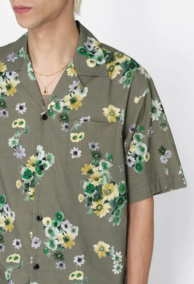John Elliott Shirts Camp Shirt Camo Bloom 8211 Men John Elliott Shirts Camp Shirt Camo Bloom 8211 Men