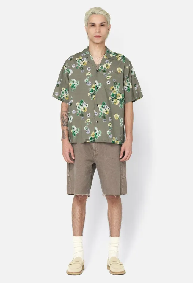 John Elliott Shirts Camp Shirt Camo Bloom 8211 Men John Elliott Shirts Camp Shirt Camo Bloom 8211 Men