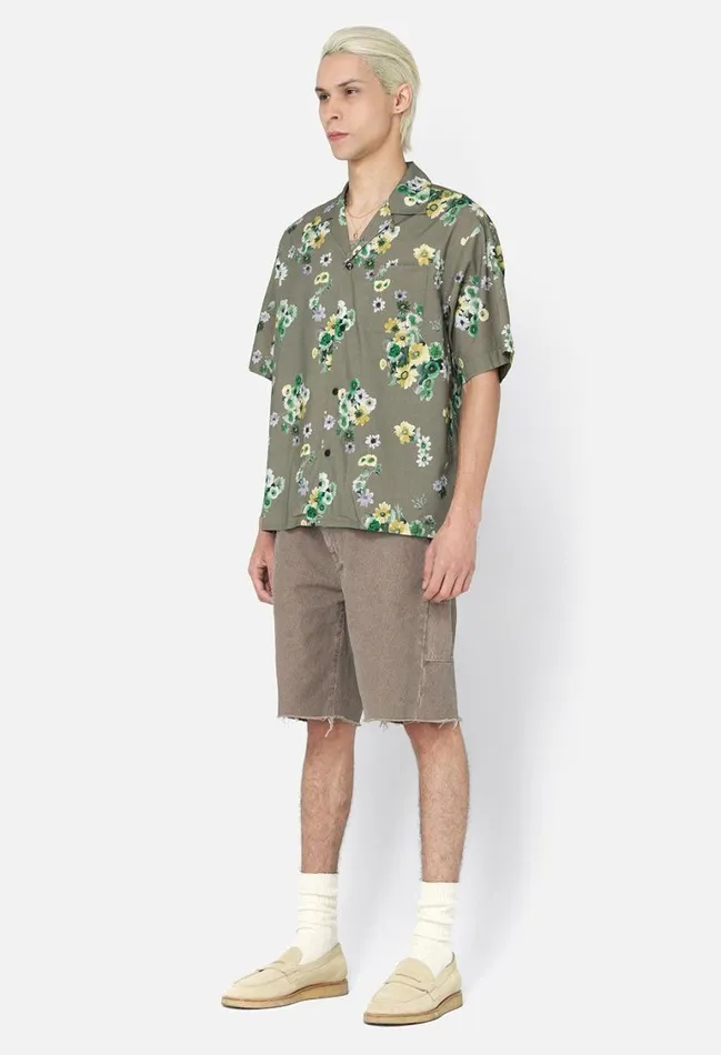 John Elliott Shirts Camp Shirt Camo Bloom 8211 Men John Elliott Shirts Camp Shirt Camo Bloom 8211 Men