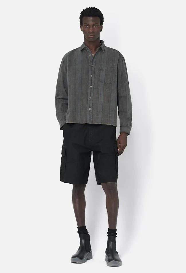 John Elliott Shirts Hemi Oversized Shirt Kush Black 8211 Men