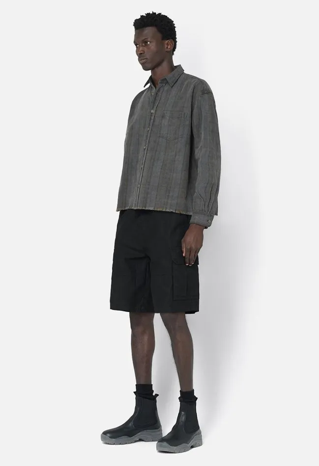 John Elliott Shirts Hemi Oversized Shirt Kush Black 8211 Men