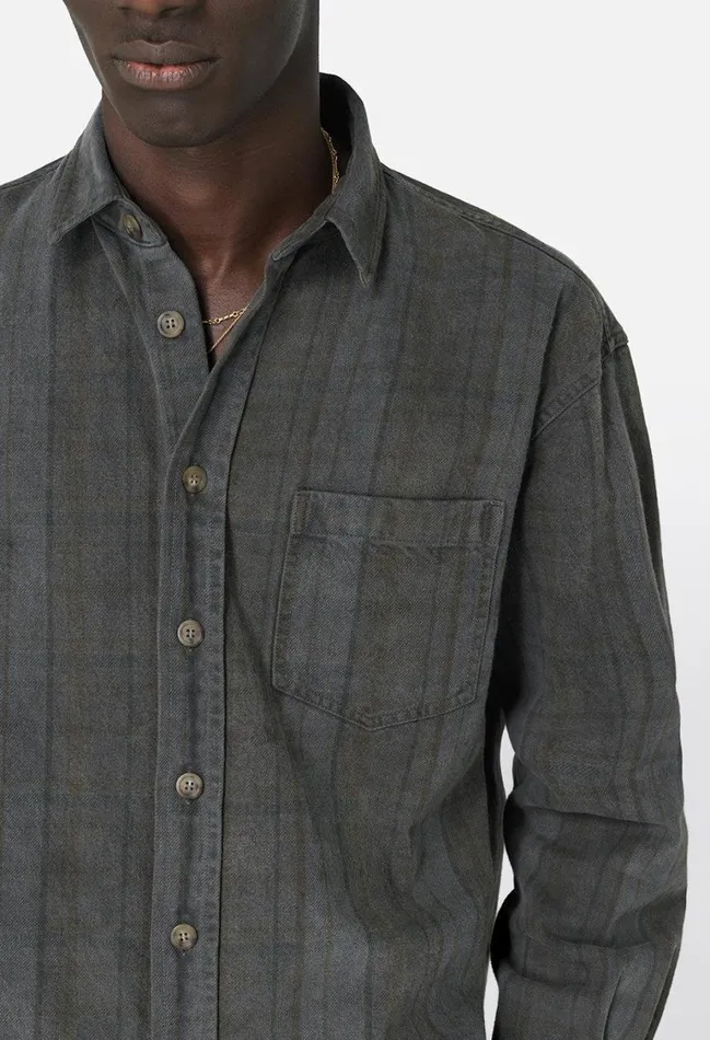 John Elliott Shirts Hemi Oversized Shirt Kush Black 8211 Men