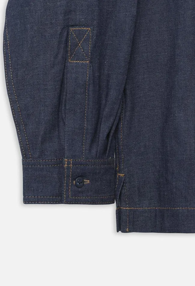 John Elliott Shirts Princeton Work Shirt Dark Indigo 8211 Men John Elliott Shirts Princeton Work Shirt Dark Indigo 8211 Men