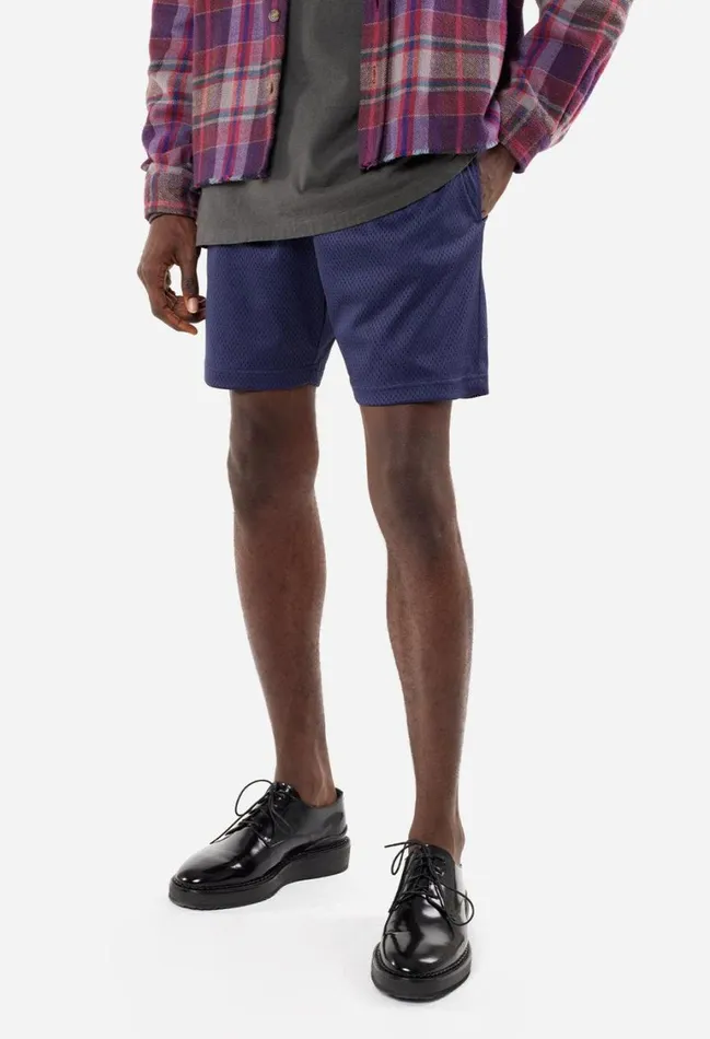 John Elliott Shorts Aau Shorts Navy 8211 Men John Elliott Shorts Aau Shorts Navy 8211 Men
