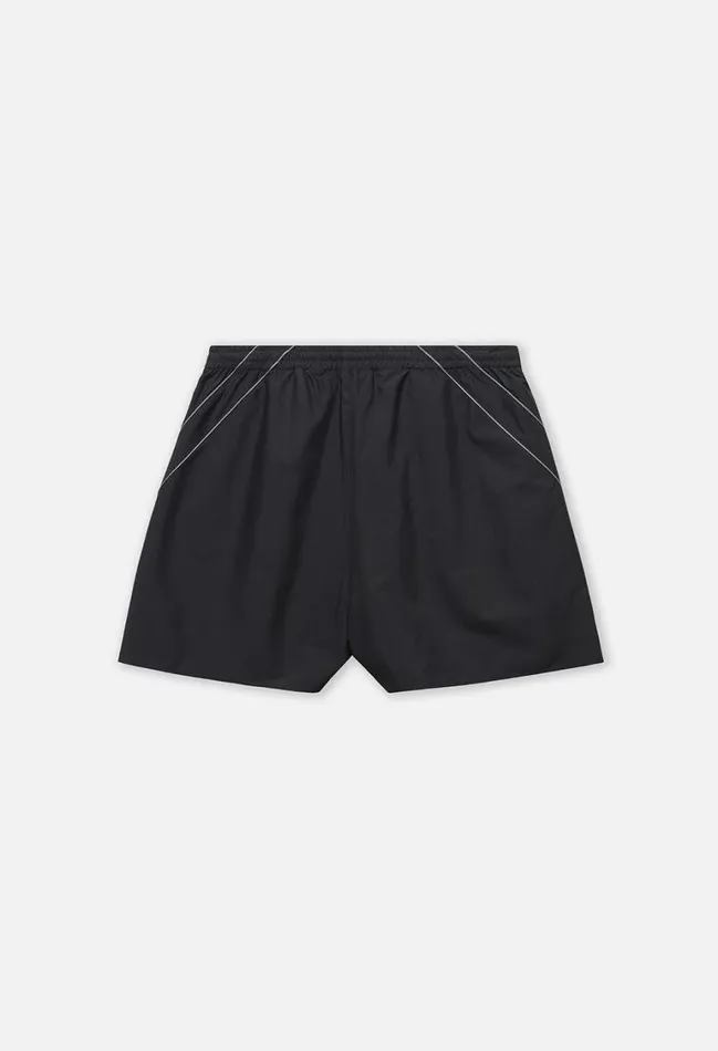 John Elliott Shorts Paneled Nylon Shorts Black 8211 Men