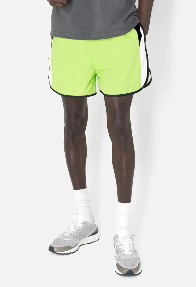 John Elliott Shorts Track Shorts Volt 8211 Men John Elliott Shorts Track Shorts Volt 8211 Men