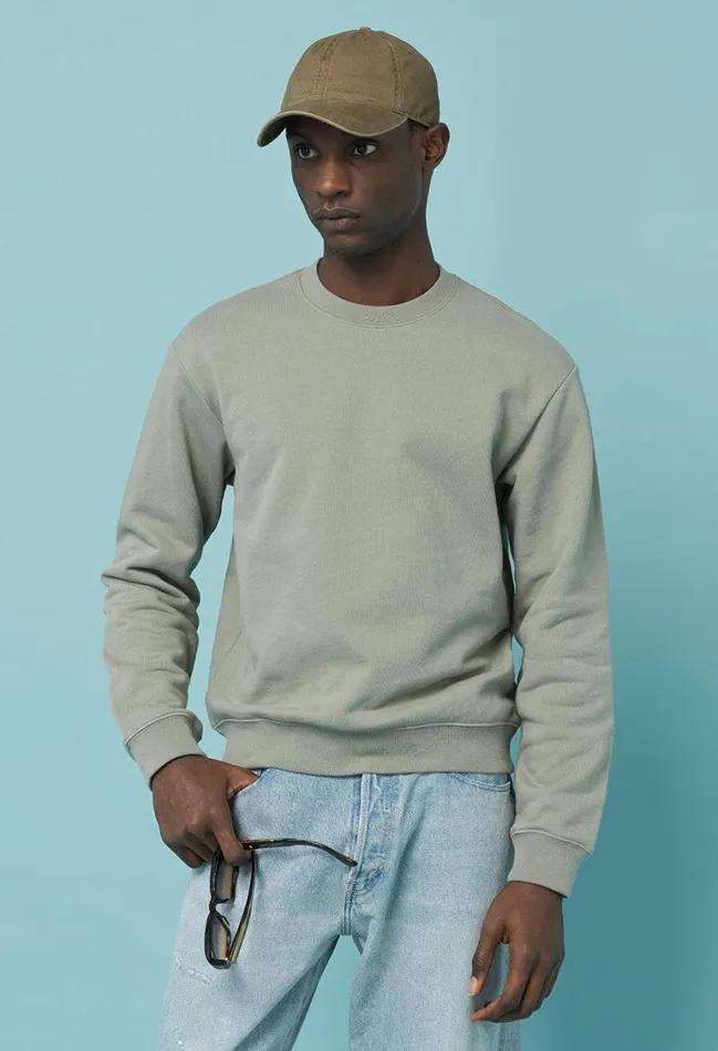 John Elliott Sweatshirts Beach Crew 2 Sage 8211 Men