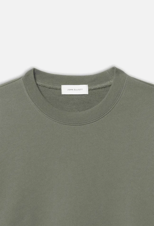 John Elliott Sweatshirts Beach Crew 2 Sage 8211 Men John Elliott Sweatshirts Beach Crew 2 Sage 8211 Men