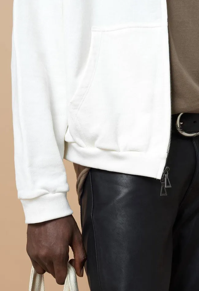 John Elliott Sweatshirts Beach Full Zip Salt 8211 Men John Elliott Sweatshirts Beach Full Zip Salt 8211 Men