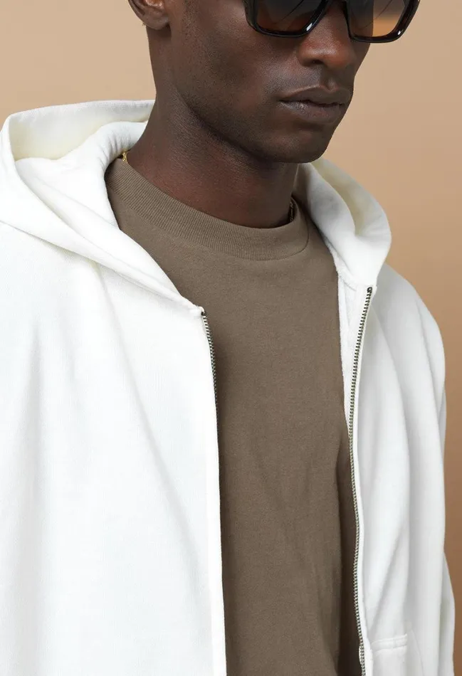 John Elliott Sweatshirts Beach Full Zip Salt 8211 Men John Elliott Sweatshirts Beach Full Zip Salt 8211 Men
