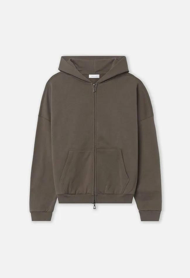 John Elliott Sweatshirts Frances Full Zip Mocha 8211 Men John Elliott Sweatshirts Frances Full Zip Mocha 8211 Men