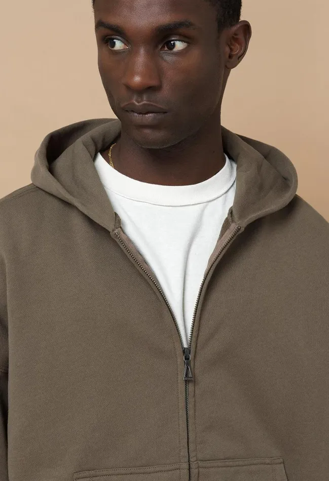 John Elliott Sweatshirts Frances Full Zip Mocha 8211 Men John Elliott Sweatshirts Frances Full Zip Mocha 8211 Men