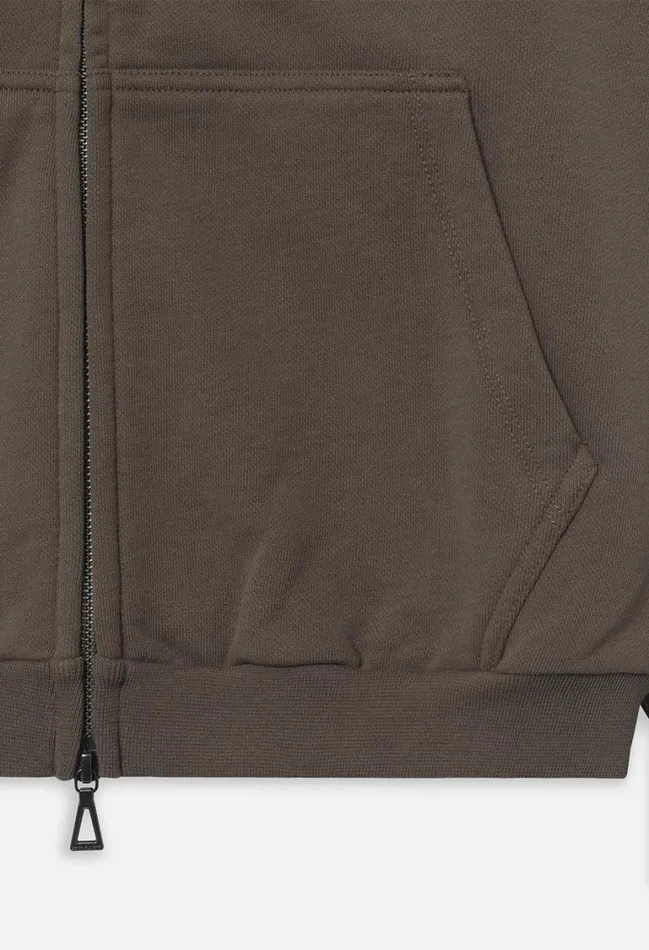 John Elliott Sweatshirts Frances Full Zip Mocha 8211 Men John Elliott Sweatshirts Frances Full Zip Mocha 8211 Men