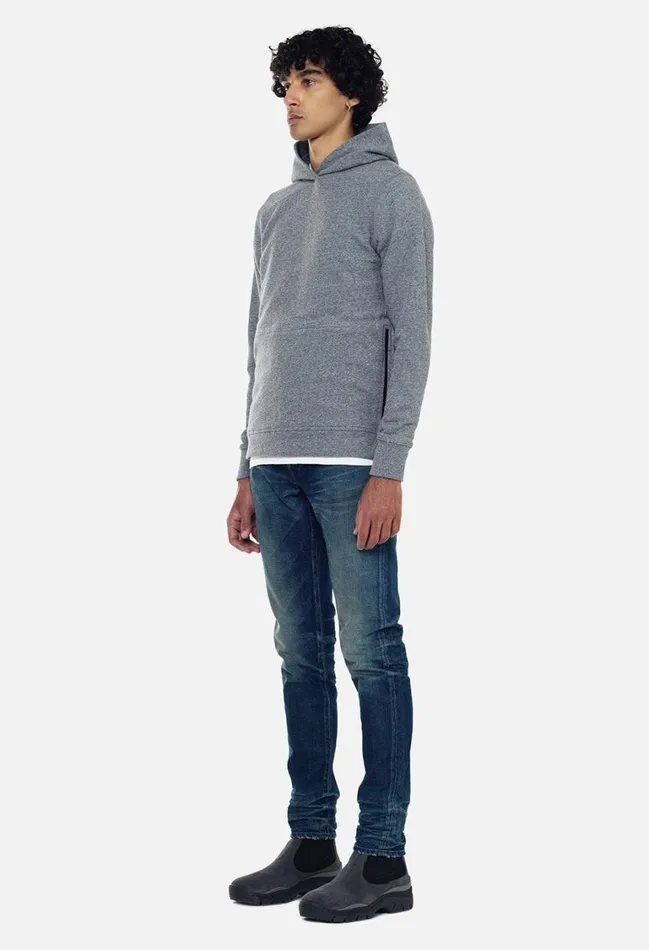 John Elliott Sweatshirts Hooded Villain Dark Grey 8211 Men