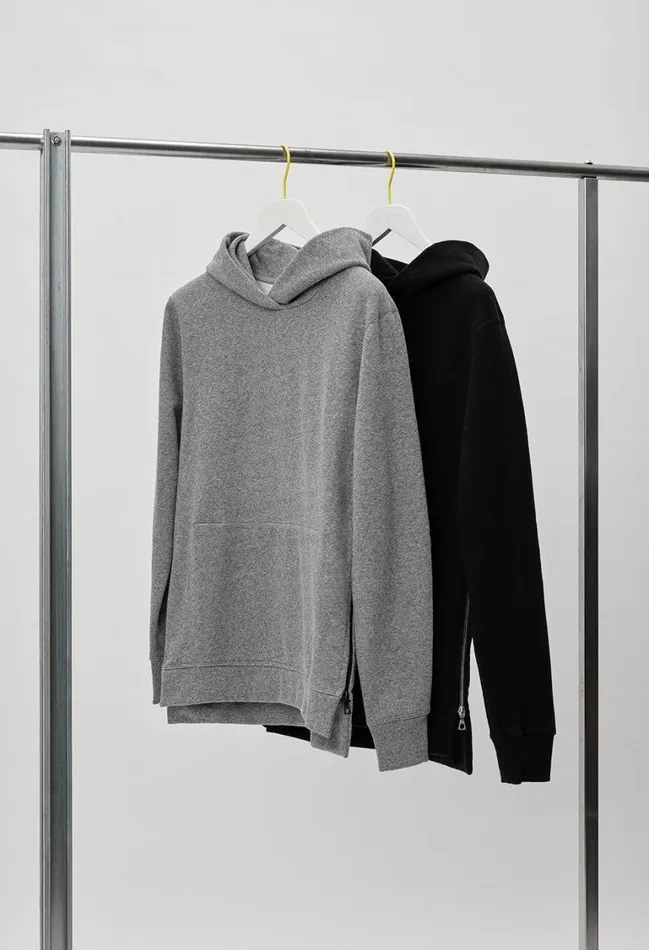 John Elliott Sweatshirts Hooded Villain Dark Grey 8211 Men