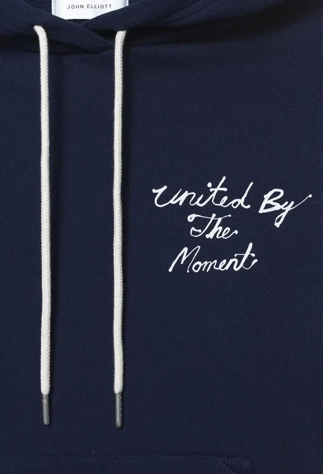 John Elliott Sweatshirts John Elliott United By The Moment Hoodie Navy 8211 Men John Elliott Sweatshirts John Elliott United By The Moment Hoodie Navy 8211 Men