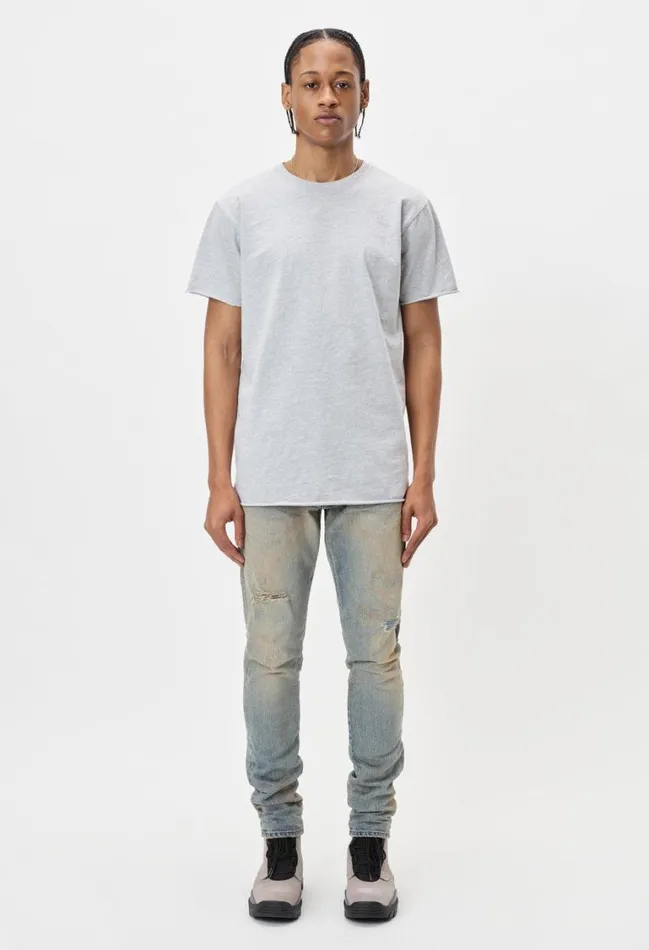 John Elliott Tees AntiExpo Tee Organic Grey 8211 Men