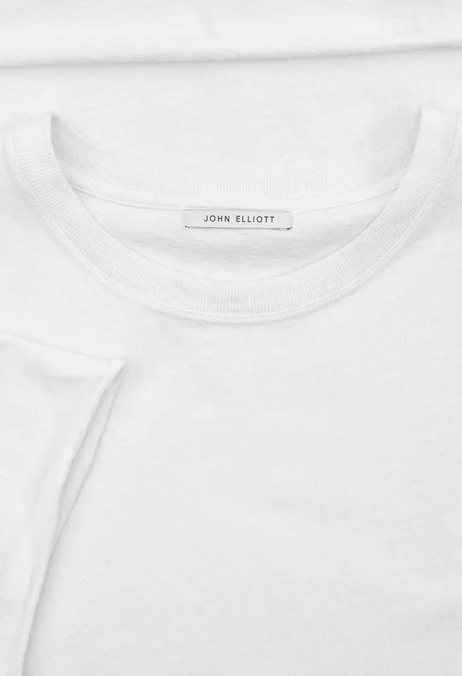John Elliott Tees AntiExpo Tee White 8211 Men
