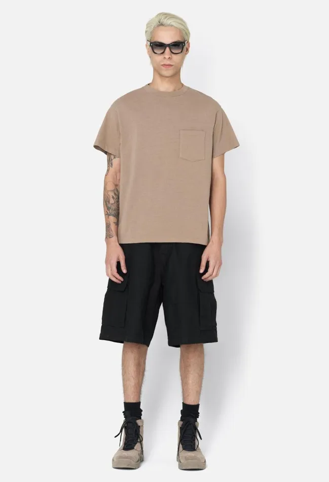 John Elliott Tees Campus Pocket Tee Shroom 8211 Men