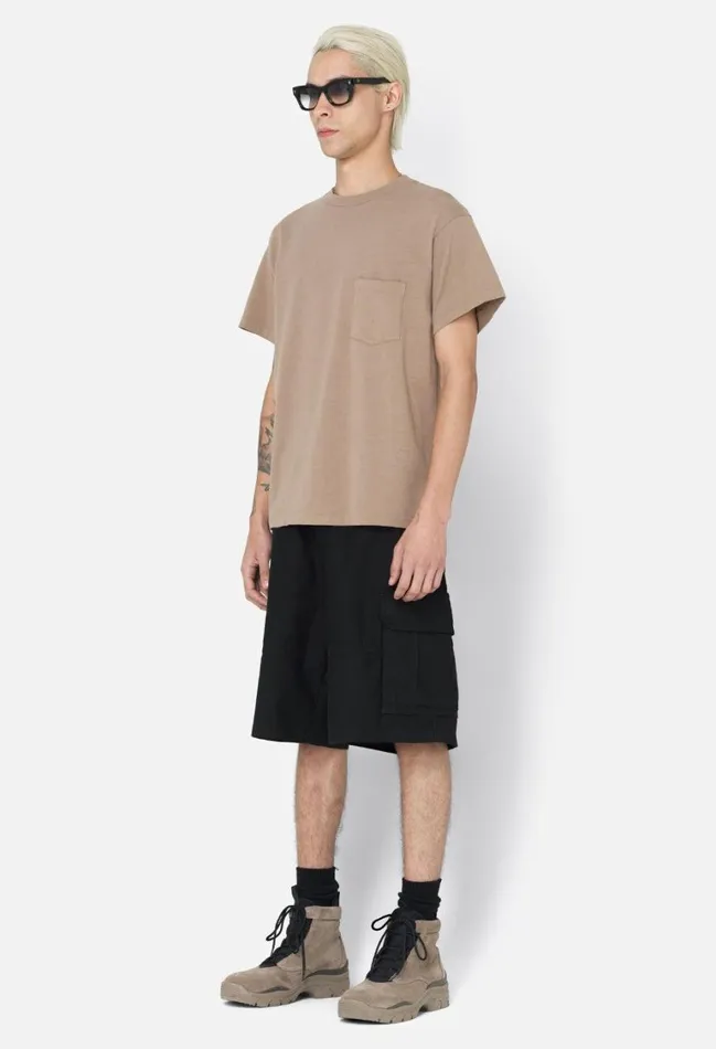 John Elliott Tees Campus Pocket Tee Shroom 8211 Men
