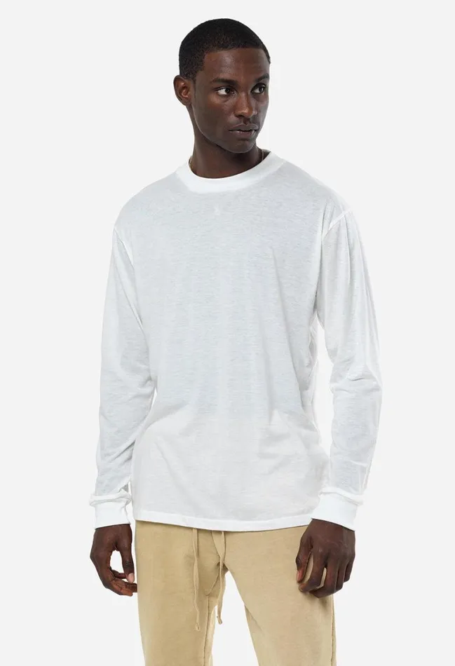 John Elliott Tees Cotton Cashmere Pullover White 8211 Men John Elliott Tees Cotton Cashmere Pullover White 8211 Men