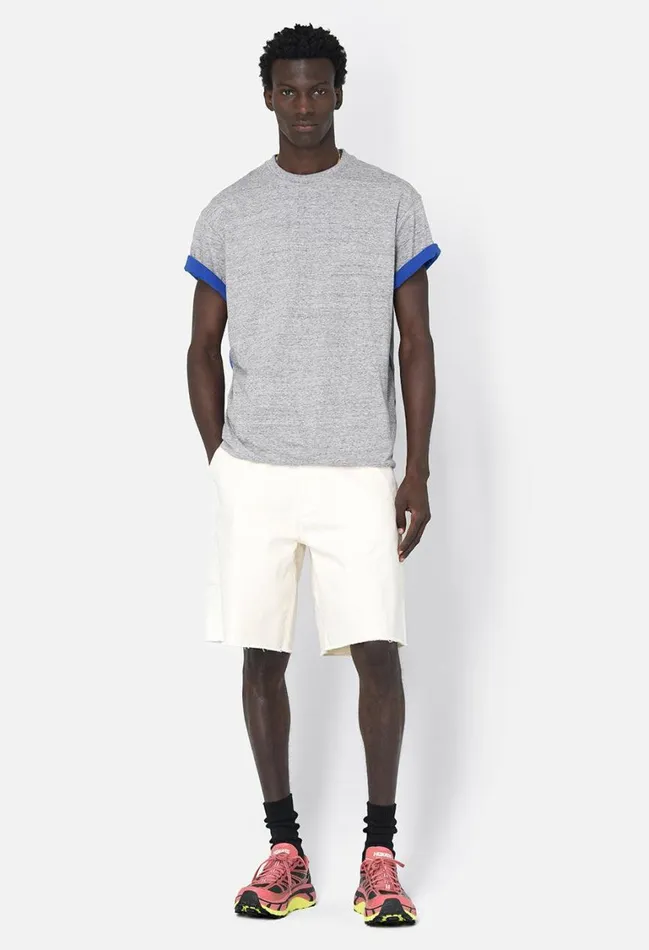 John Elliott Tees Flip Jersey Tee Heather X Royal 8211 Men John Elliott Tees Flip Jersey Tee Heather X Royal 8211 Men