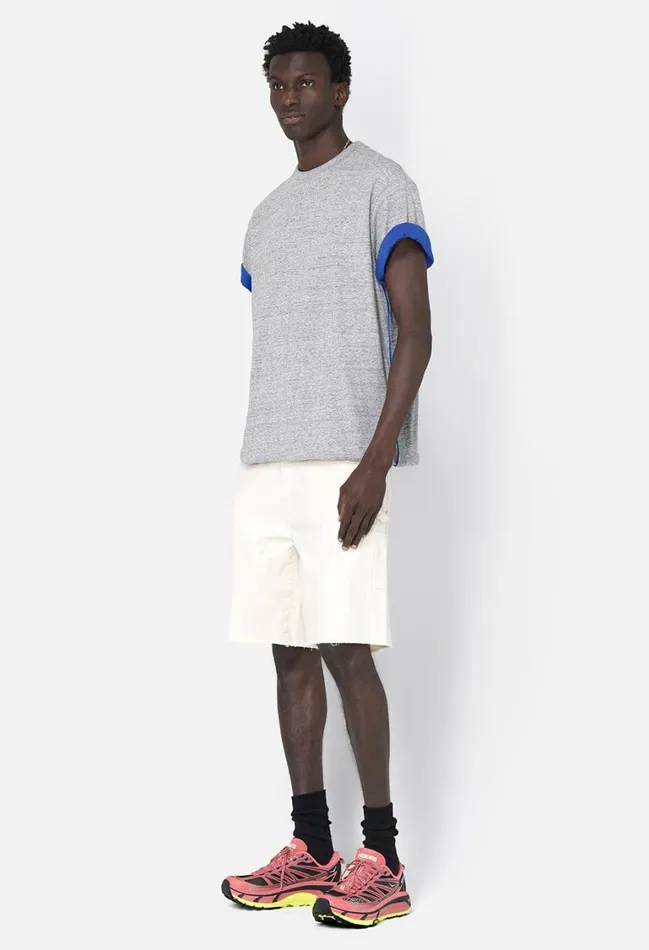 John Elliott Tees Flip Jersey Tee Heather X Royal 8211 Men John Elliott Tees Flip Jersey Tee Heather X Royal 8211 Men