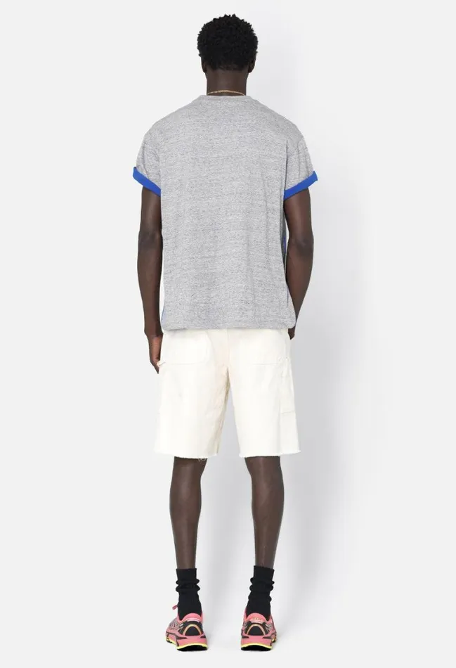 John Elliott Tees Flip Jersey Tee Heather X Royal 8211 Men John Elliott Tees Flip Jersey Tee Heather X Royal 8211 Men