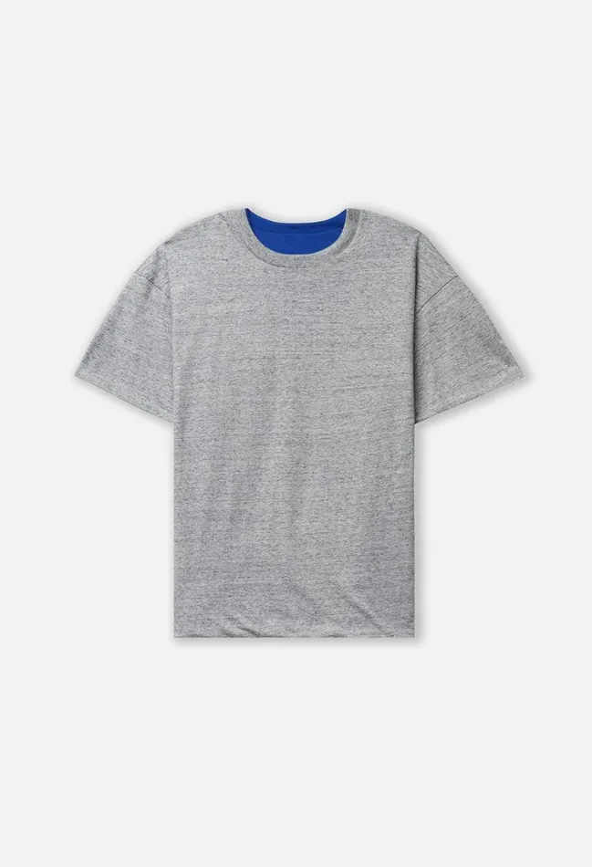 John Elliott Tees Flip Jersey Tee Heather X Royal 8211 Men John Elliott Tees Flip Jersey Tee Heather X Royal 8211 Men