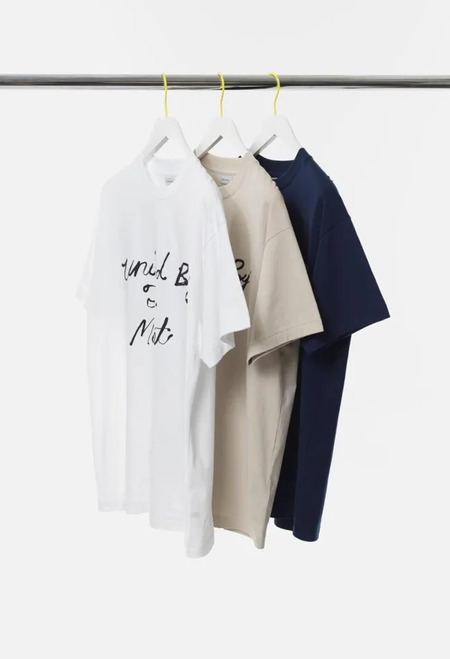 John Elliott Tees John Elliott United By The Moment Tee Navy 8211 Men