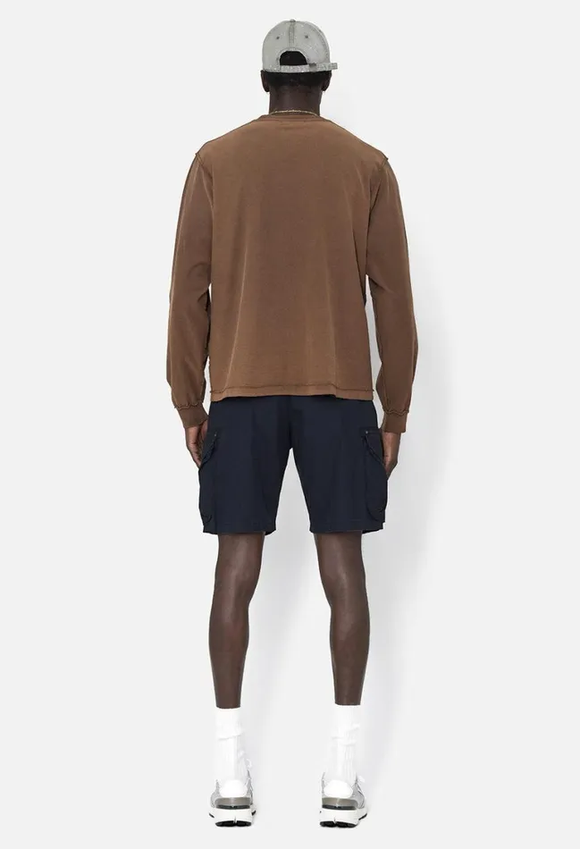 John Elliott Tees Ls Rush Tee Brown 8211 Men John Elliott Tees Ls Rush Tee Brown 8211 Men