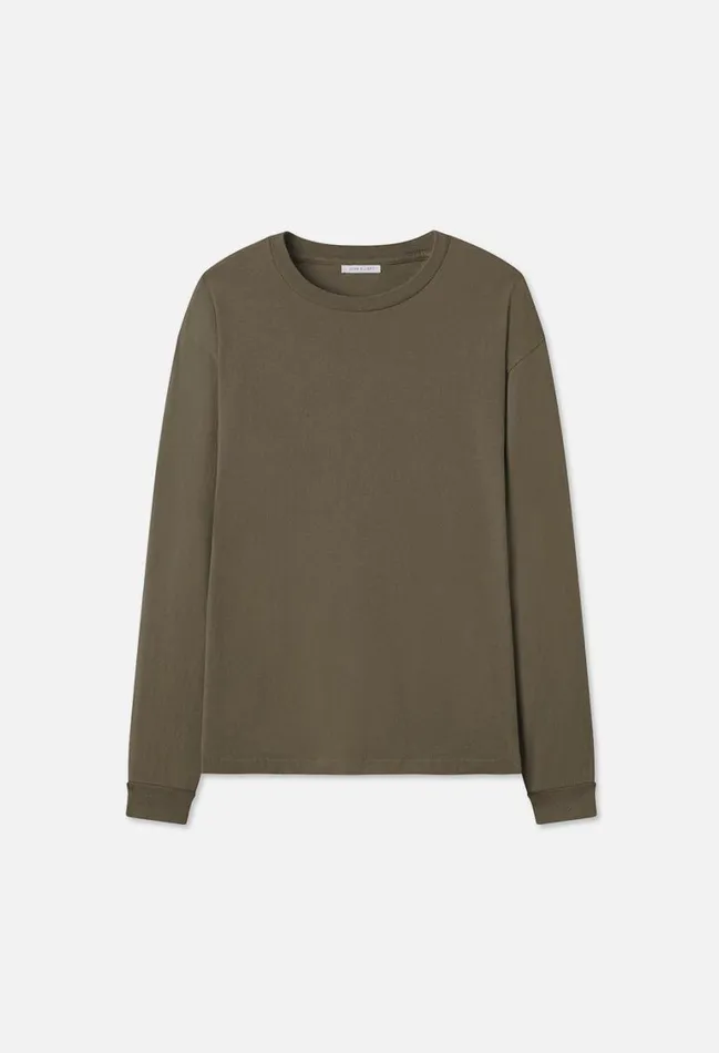 John Elliott Tees Ls University Tee Mocha 8211 Men