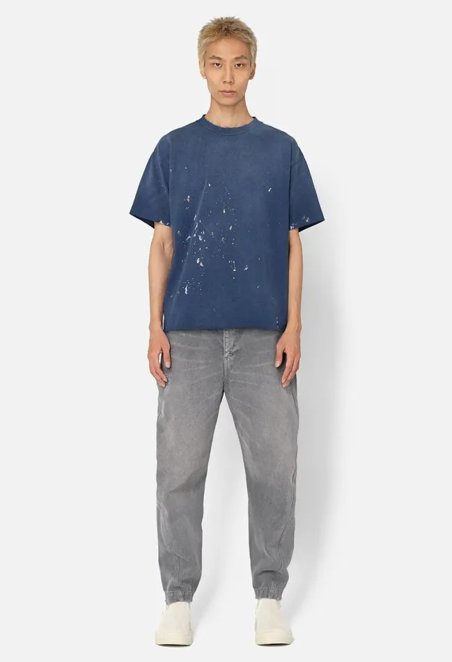 John Elliott Tees Odeon Tee Vintage Navy 8211 Men John Elliott Tees Odeon Tee Vintage Navy 8211 Men