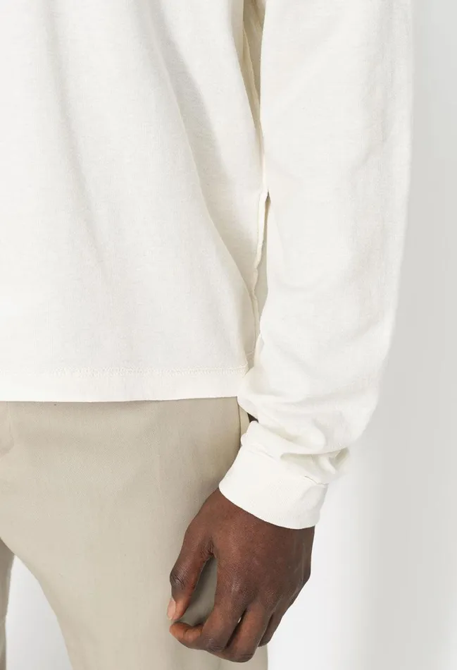John Elliott Tees Reversed Cropped Ls Tee Washed Salt 8211 Men John Elliott Tees Reversed Cropped Ls Tee Washed Salt 8211 Men