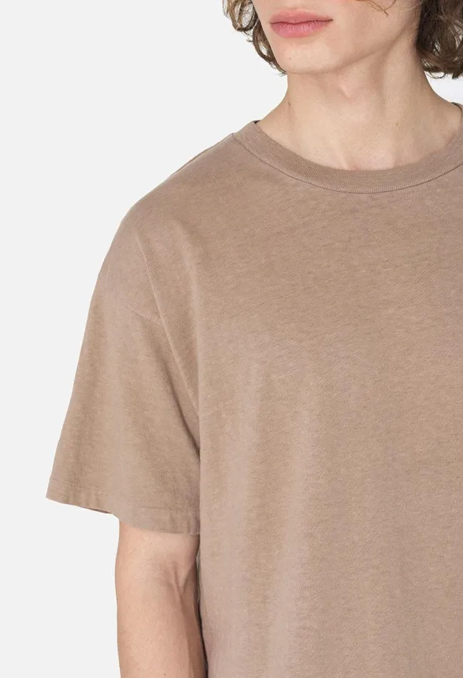 John Elliott Tees University Tee Fawn 8211 Men John Elliott Tees University Tee Fawn 8211 Men