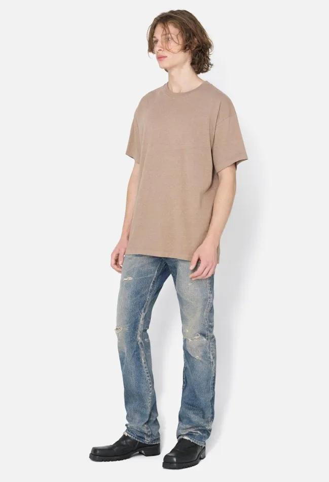 John Elliott Tees University Tee Fawn 8211 Men John Elliott Tees University Tee Fawn 8211 Men