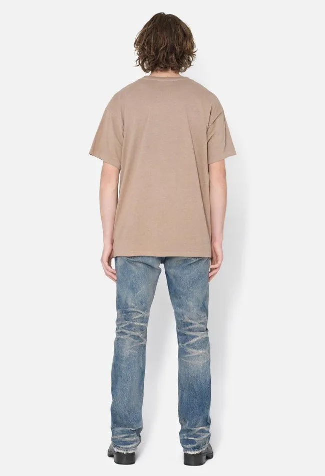 John Elliott Tees University Tee Fawn 8211 Men John Elliott Tees University Tee Fawn 8211 Men