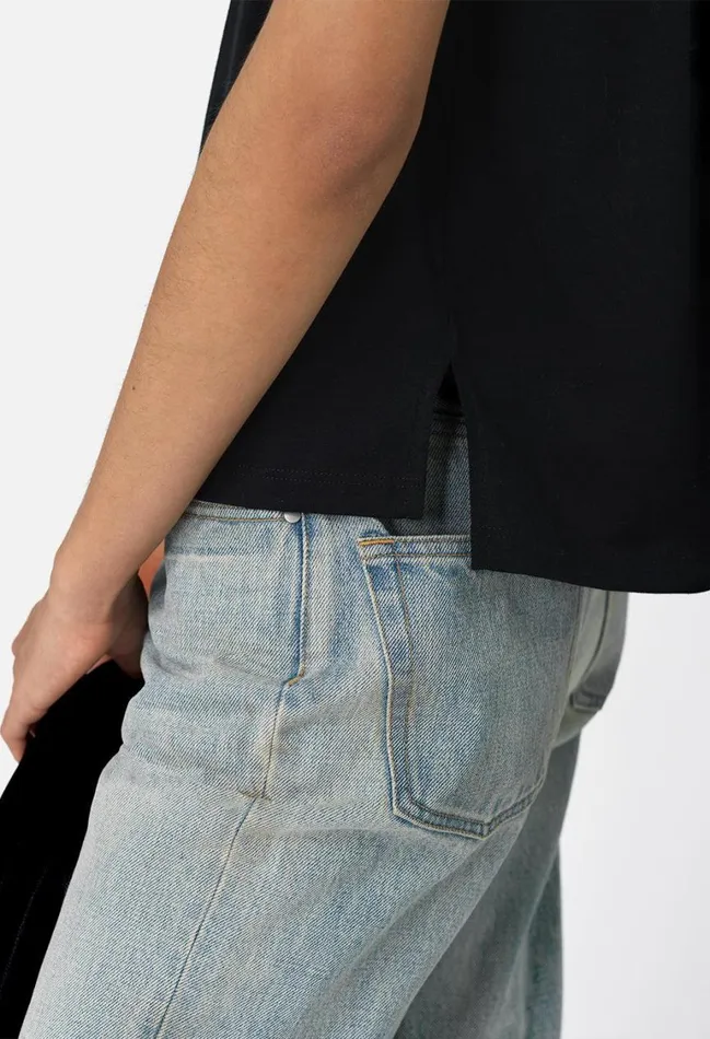 John Elliott Tops Finley Boxy Tee Black 8211 Women John Elliott Tops Finley Boxy Tee Black 8211 Women