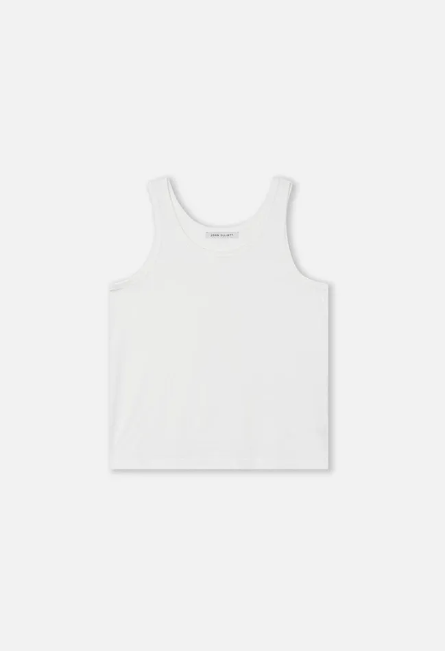 John Elliott Tops Finley Tank White 8211 Women John Elliott Tops Finley Tank White 8211 Women