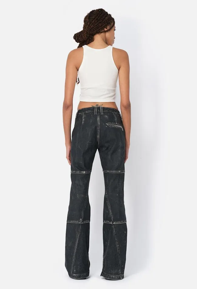 John Elliott Tops Gemini Rib Cropped Tank Salt 8211 Women John Elliott Tops Gemini Rib Cropped Tank Salt 8211 Women