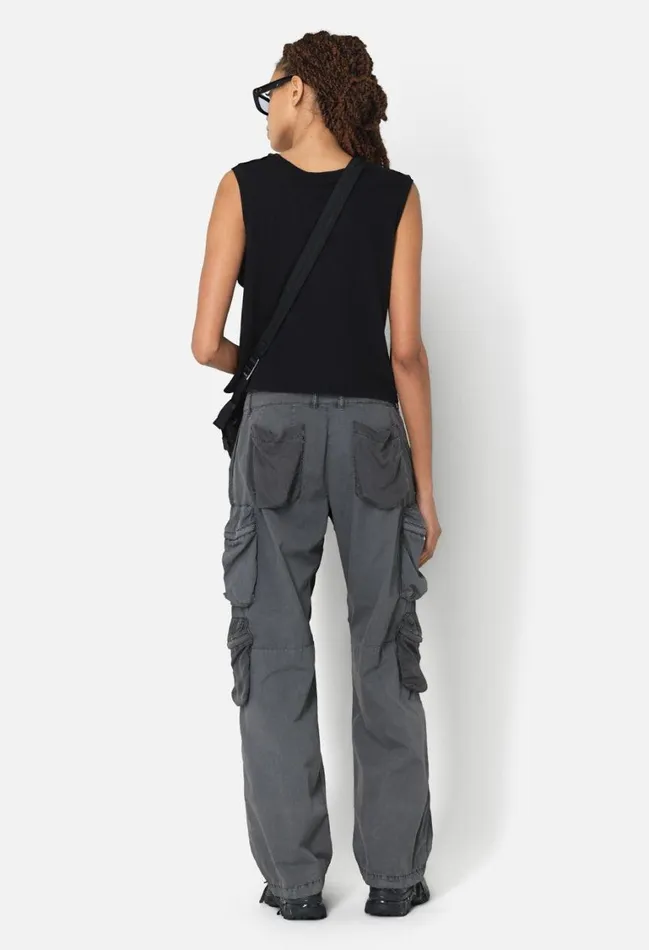 John Elliott Tops Recycled Jersey Muscle Tee Black 8211 Women John Elliott Tops Recycled Jersey Muscle Tee Black 8211 Women