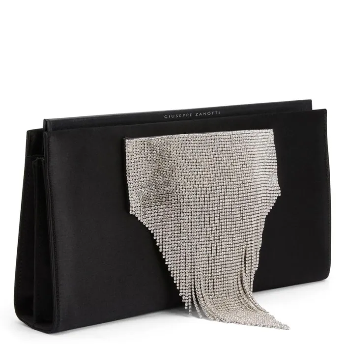 Josiane Crystal Black Women Giuseppe Zanotti Bags and Accessories