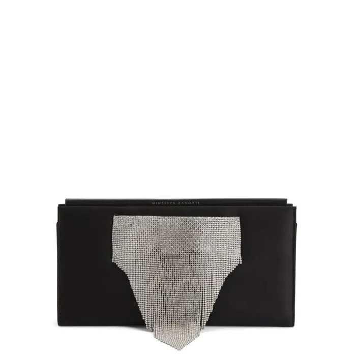 Josiane Crystal Black Women Giuseppe Zanotti Bags and Accessories