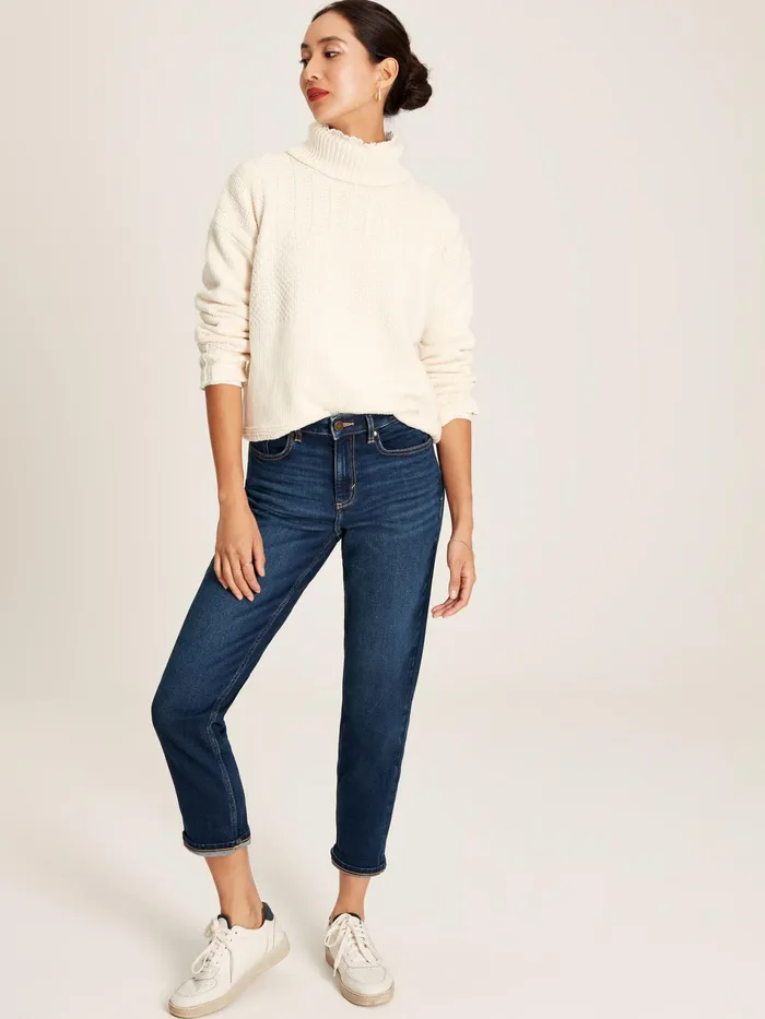 Joules Blue Slim Straight Jeans Women Jeans