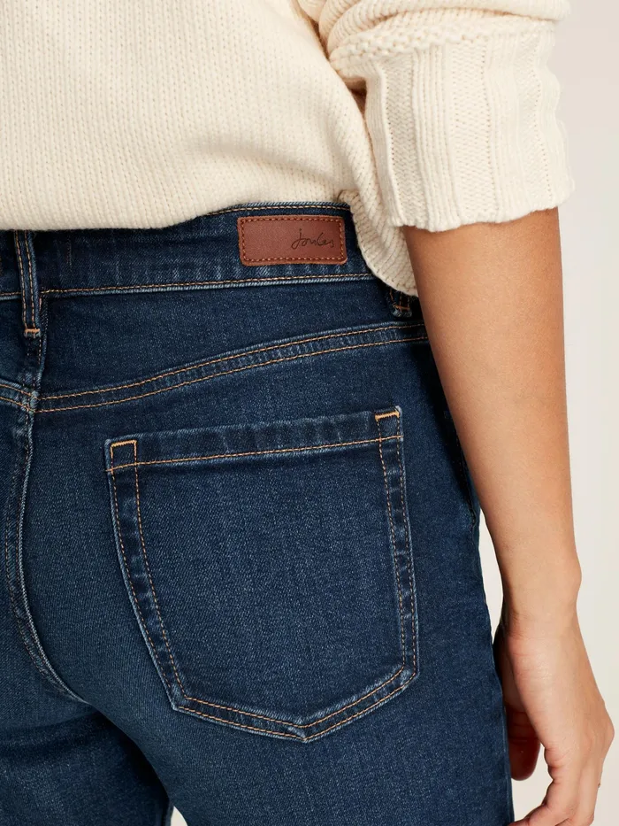 Joules Blue Slim Straight Jeans Women Jeans
