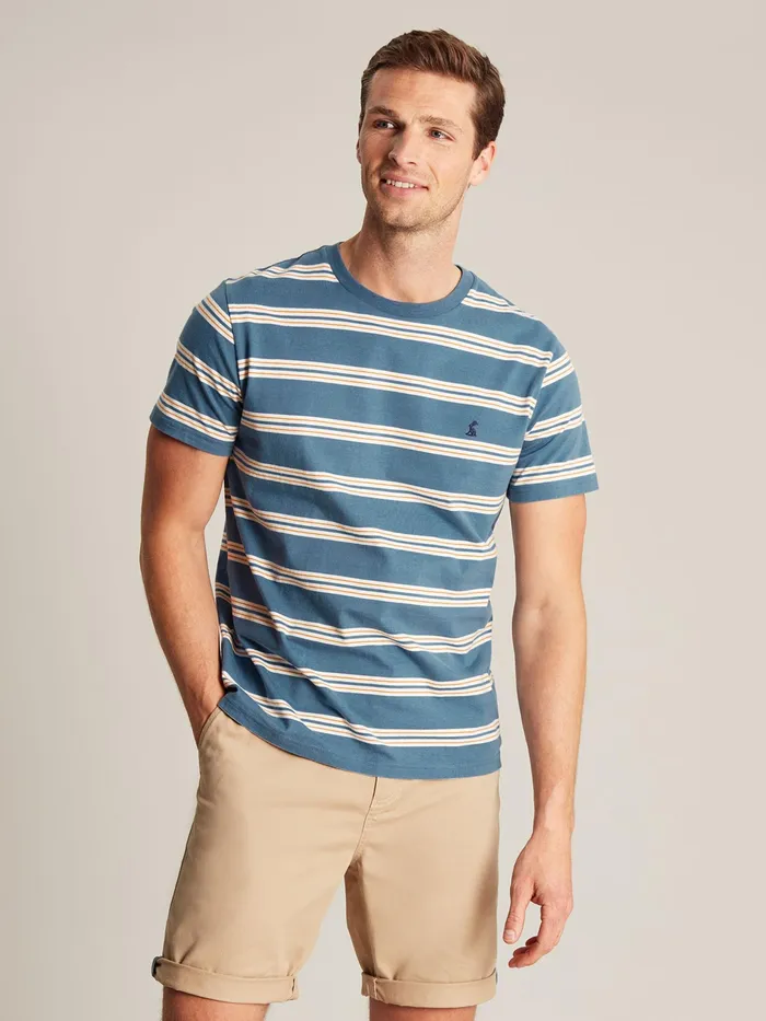 Joules Boathouse 8211 Blue TShirt Men Tops and Tshirts