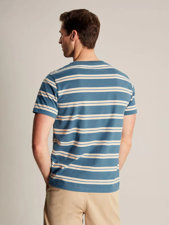 Joules Boathouse 8211 Blue TShirt Men Tops and Tshirts