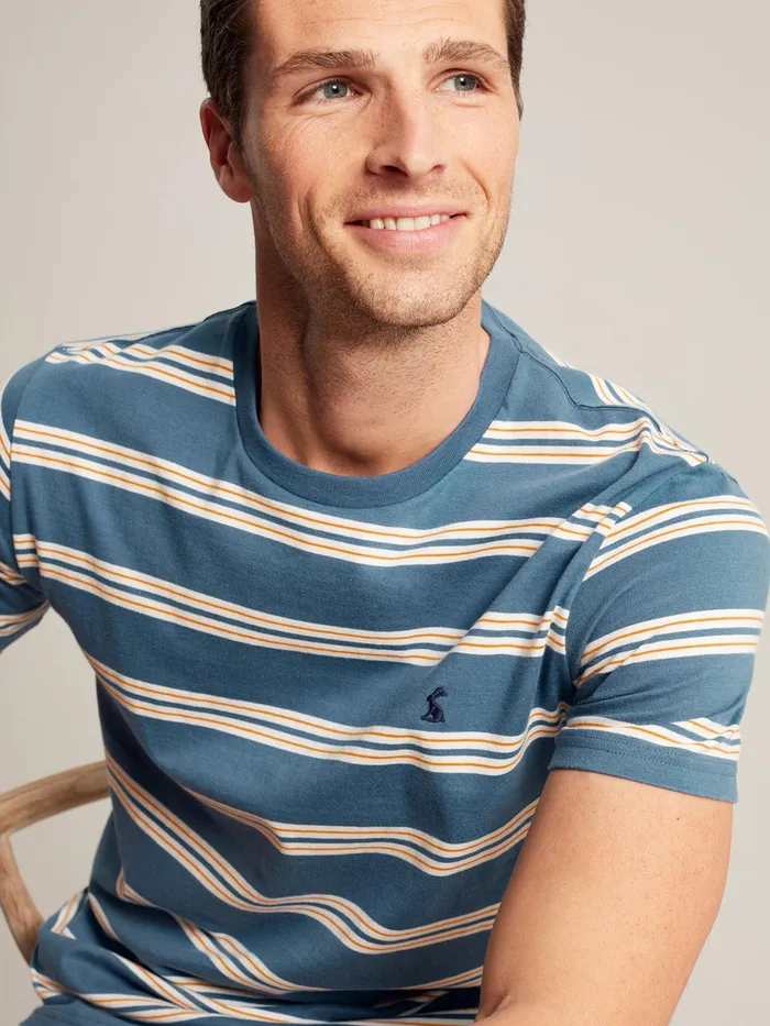 Joules Boathouse 8211 Blue TShirt Men Tops and Tshirts